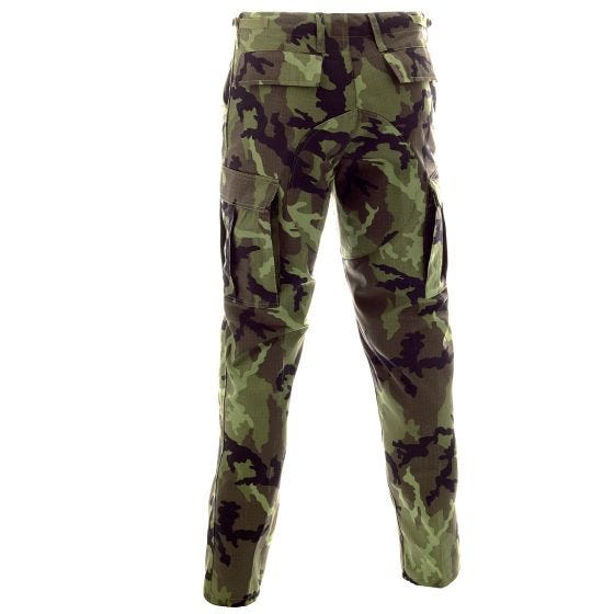 Spodnie MFH BDU Combat Ripstop Czech Woodland