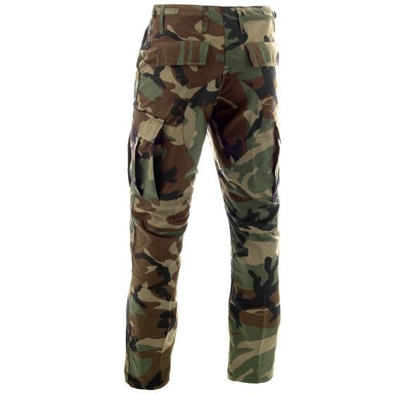 Spodnie MFH BDU Combat Ripstop Woodland
