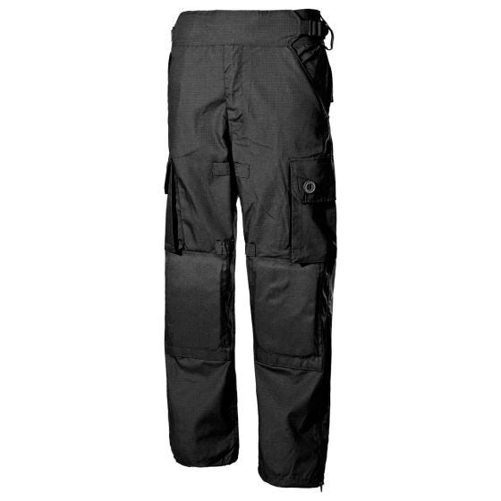 Spodnie MFH Commando Smock Ripstop - Czarne