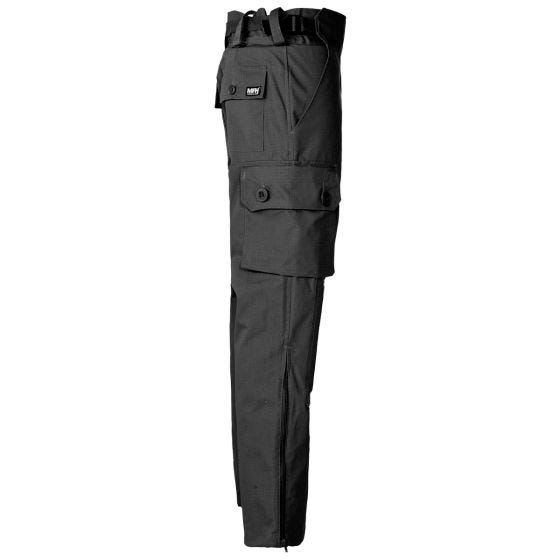 Spodnie MFH Commando Smock Ripstop - Czarne