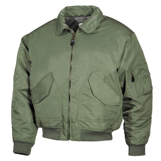 Kurtka Flek MFH US CWU OD Green