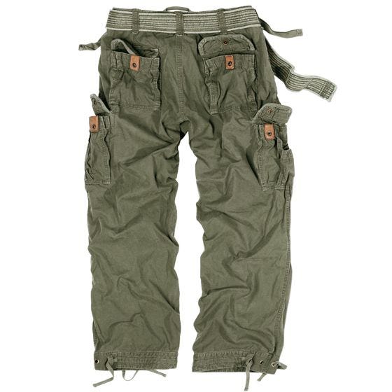 Spodnie Surplus Premium Vintage Oliwkowe