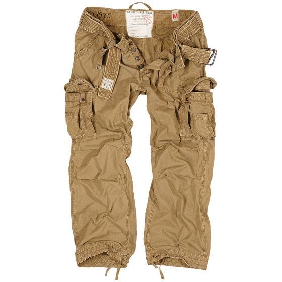 Spodnie Surplus Premium Vintage Coyote