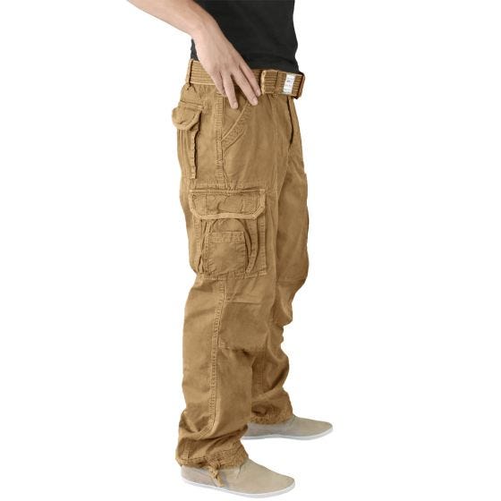 Spodnie Surplus Premium Vintage Coyote