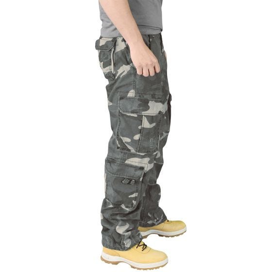 Spodnie Surplus Airborne Vintage Night Camo