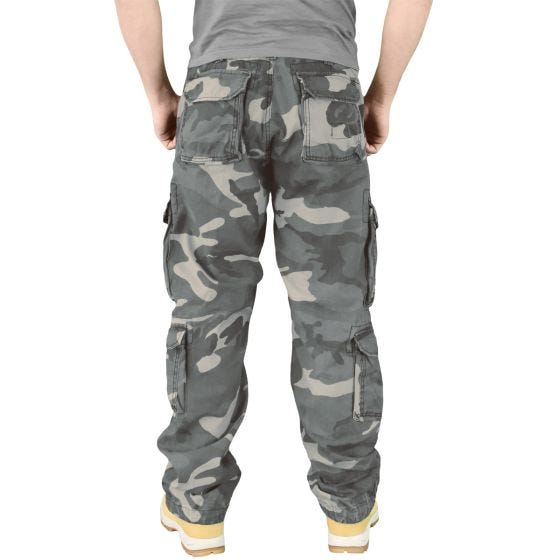 Spodnie Surplus Airborne Vintage Night Camo
