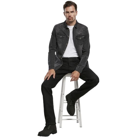 Spodnie Brandit Mason Denim Czarne