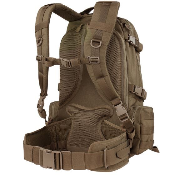 Plecak Condor Titan Assault Brązowy