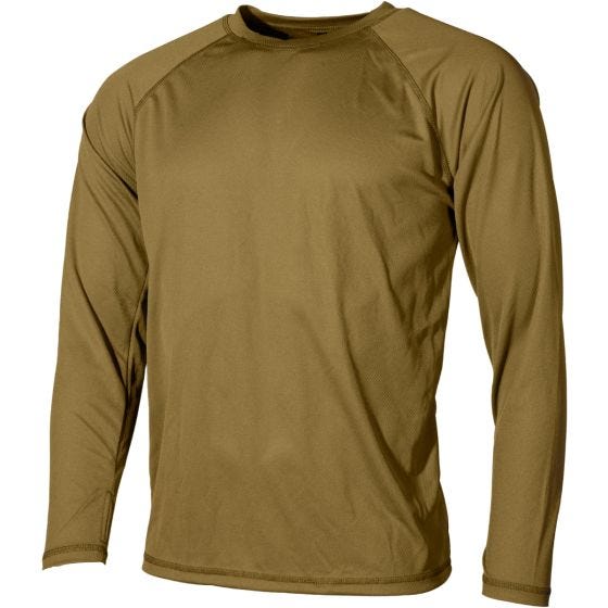 Koszulka Termoaktywna MFH US Level I Gen III Coyote Tan