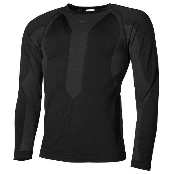 Koszulka Termoaktywne Fox Outdoor Thermo-Functional Czarna