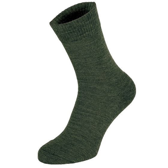 Skarpety MFH Merino Oliwkowe