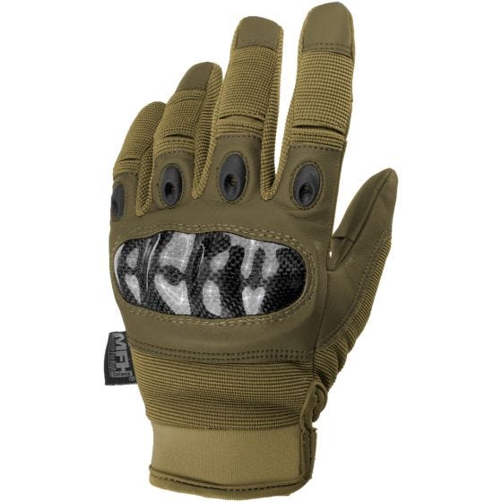 Rękawice Taktyczne MFH Mission Coyote Tan
