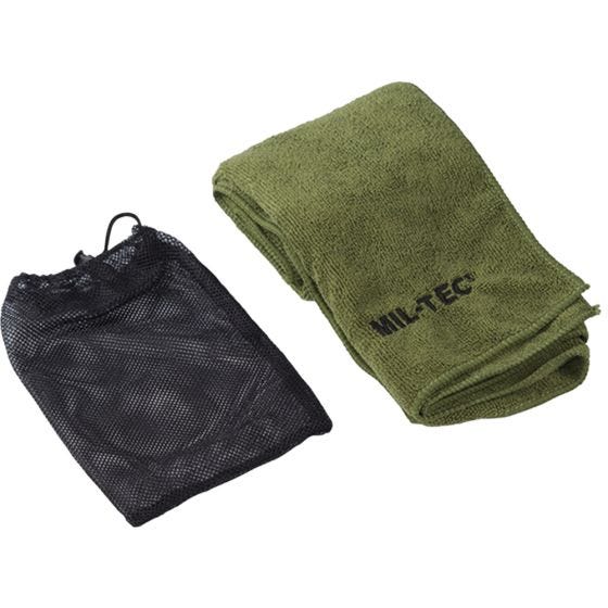 Ręcznik z Mikrofibry Mil-Tec 120cm x 60cm Oliwkowy
