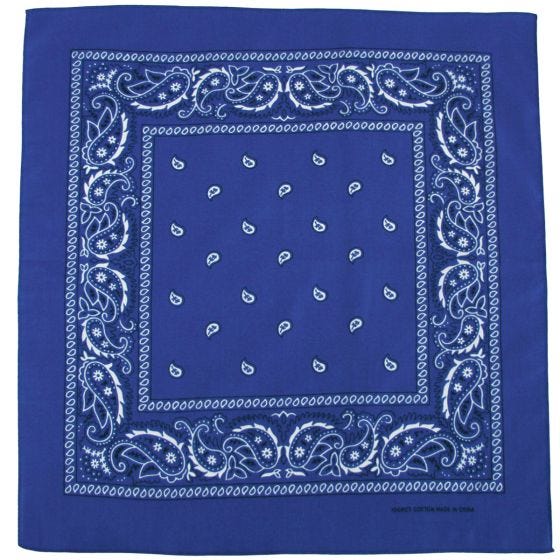 Chusta MFH Bandana Royal White