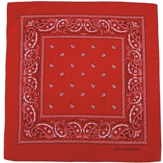 Chusta MFH Bandana Czerwona