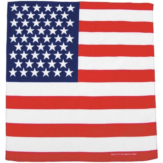 Chusta MFH Bandana US Flag