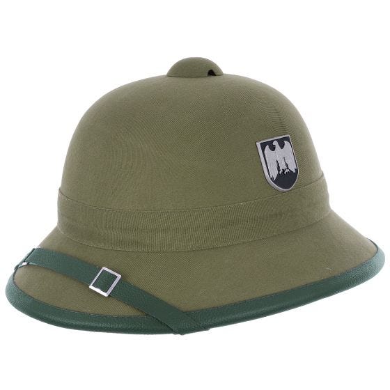 Hełm Mil-Tec Wehrmacht Tropical Oliwkowy