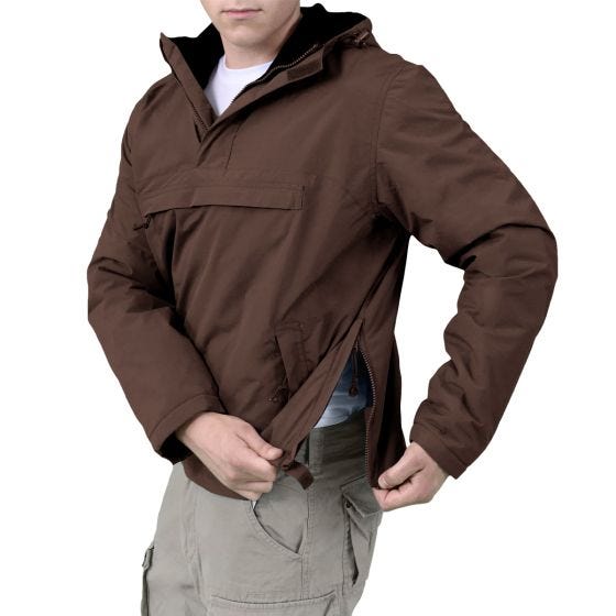 Kurtka Kangurka Surplus Windbreaker Brązowa