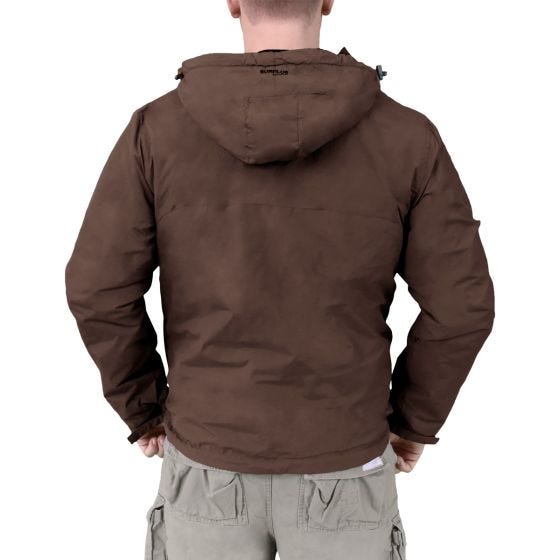 Kurtka Kangurka Surplus Windbreaker Brązowa