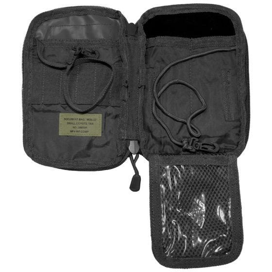 Kieszeń Organizer MFH Document Bag Czarna