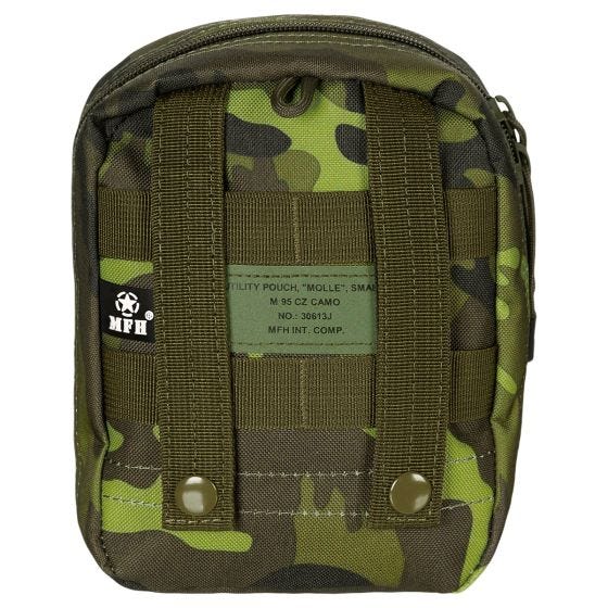 Kieszeń Uniwersalna Mała MFH Utility Pouch MOLLE Czech Woodland