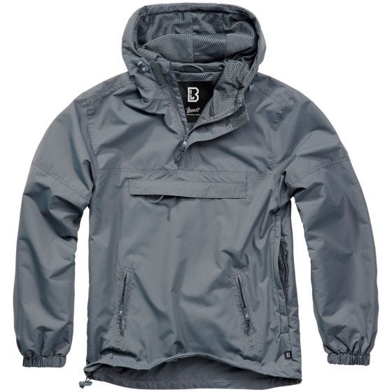 Kurtka Kangurka Brandit Summer Windbreaker Anthrazit