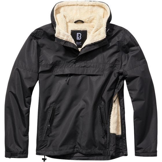 Kurtka Brandit Windbreaker Sherpa Czarna