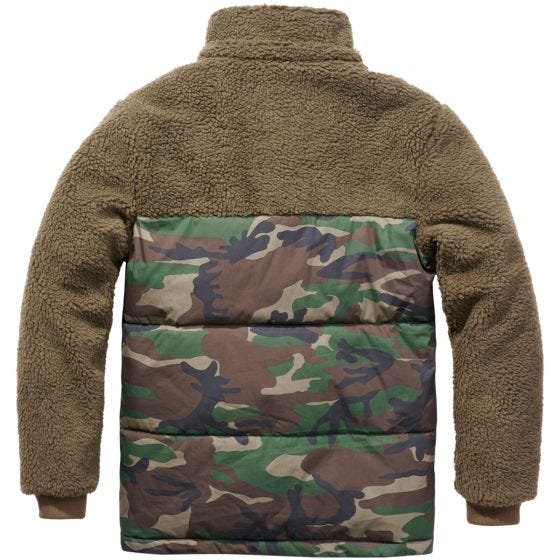 Kurtka Brandit Jackson Teddyfleece Oliwkowa / Woodland