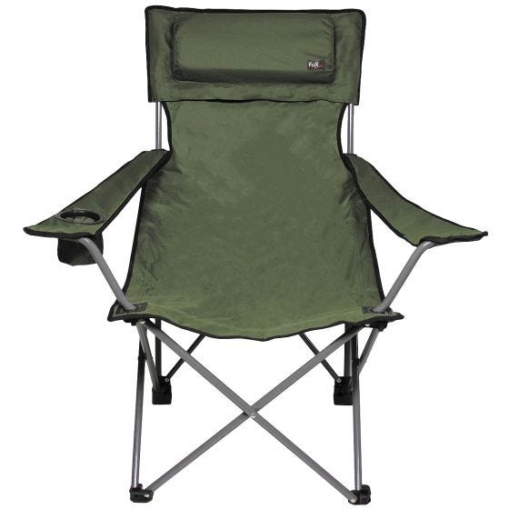 Krzesło Turystyczne Fox Outdoor Deluxe Oliwkowe