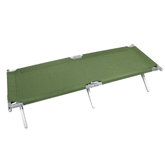 Łóżko Polowe MFH US Army Type Aluminium Oliwkowe