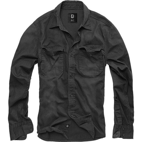 Koszula Brandit Hardee Denim Czarna