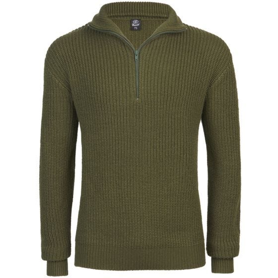 Sweter Brandit Marine Troyer Oliwkowy
