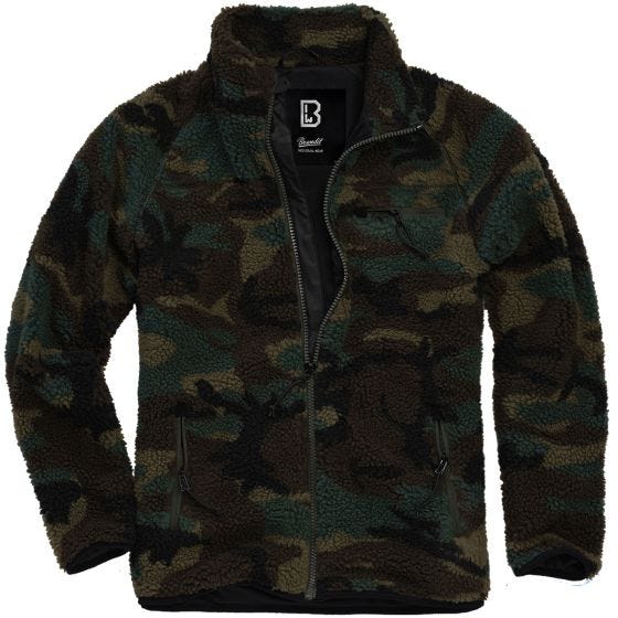 Kurtka Polarowa Brandit Teddyfleece Woodland