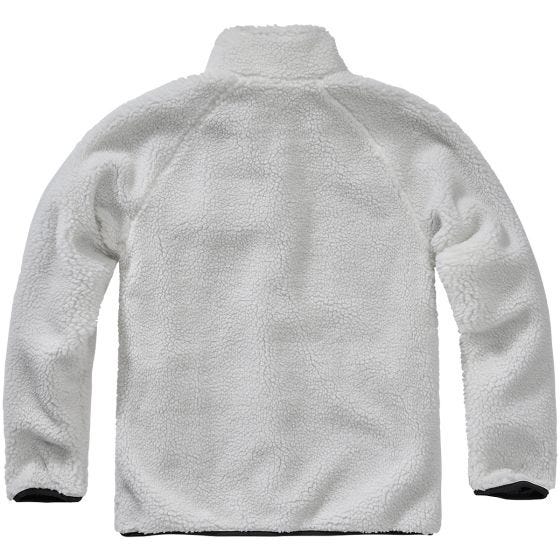 Kurtka Polarowa Brandit Teddyfleece Biała