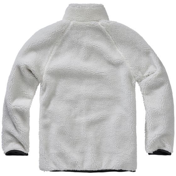 Polar Brandit Teddyfleece Troyer Biały