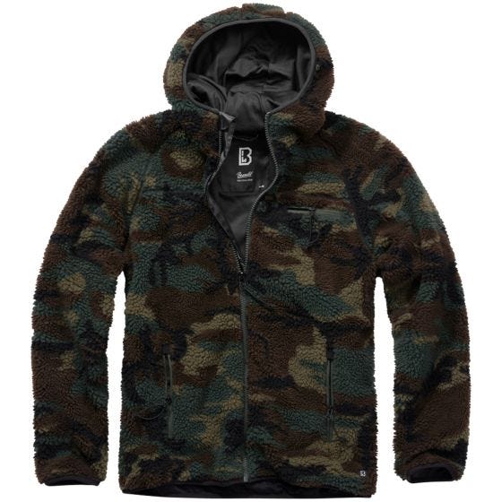 Kurtka Polarowa Brandit Teddyfleece Worker Woodland