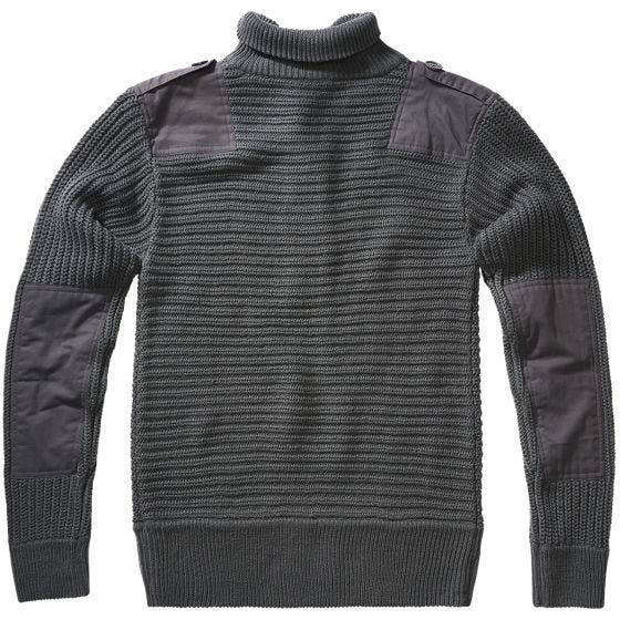 Sweter Brandit Alpin Pullover Troyer Anthracite
