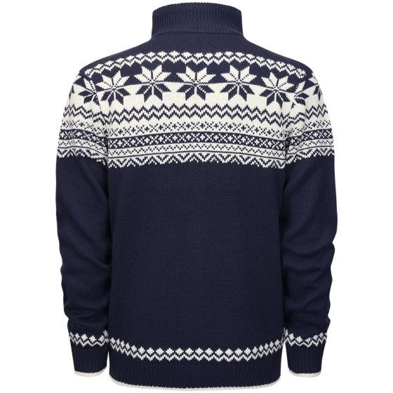 Sweter Brandit Cardigan Norweger Granatowy