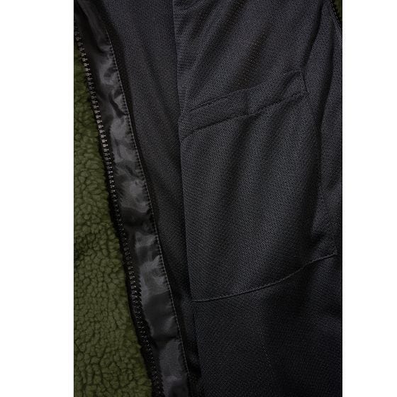 Kurtka Polarowa Damska Brandit Teddyfleece Oliwkowa