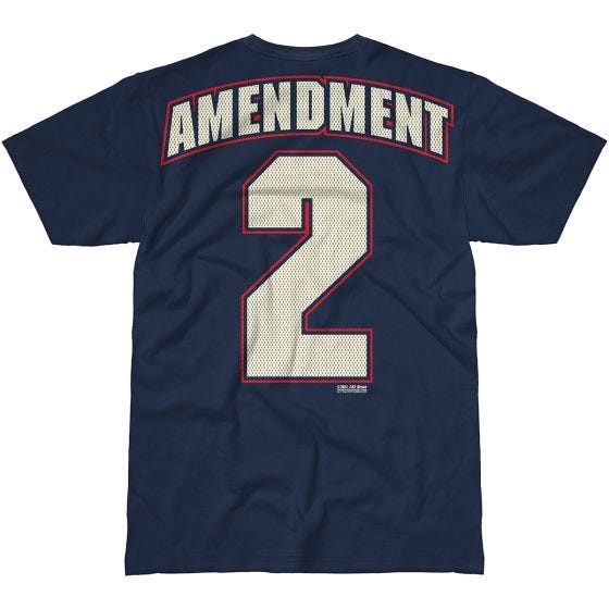 Koszulka T-shirt 7.62 Design 2nd Amendment Freedom Navy Blue