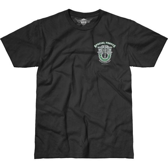 Koszulka T-shirt 7.62 Design Army Specialces Green Beret Battlespace Czarna