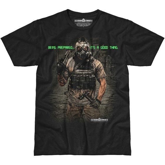 Koszulka T-shirt 7.62 Design Being Prepared Czarna