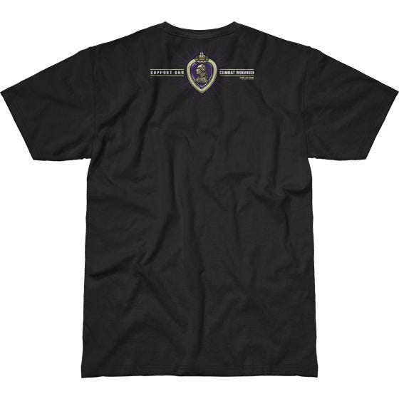 Koszulka T-shirt 7.62 Design Combat Wounded Purple Heart Battlespace Czarna