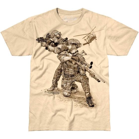 Koszulka T-shirt 7.62 Design Compromised Extract Sand