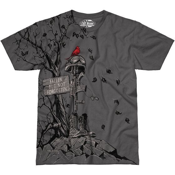 Koszulka T-shirt 7.62 Design Fallen But Notgotten Charcoal