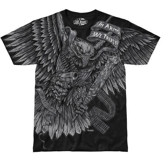 Koszulka T-shirt 7.62 Design In Arms We Trust Czarna