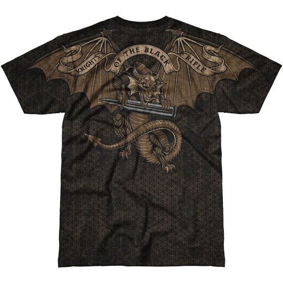 Koszulka T-shirt 7.62 Design Knights Of The Czarna Rifle Czarna