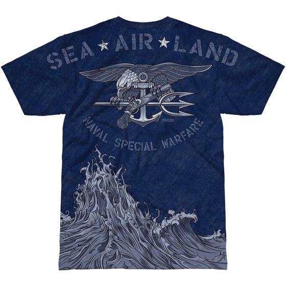Koszulka T-shirt 7.62 Design USN Seals Naval Special Warfare Navy Blue