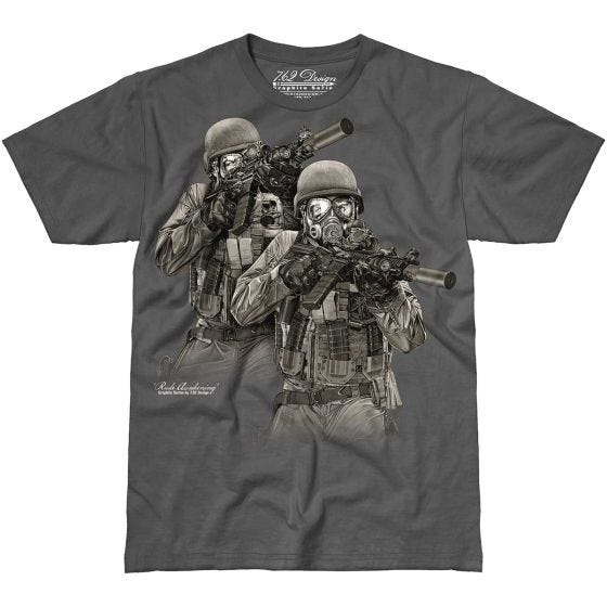 Koszulka T-shirt 7.62 Design Rude Awakening Charcoal