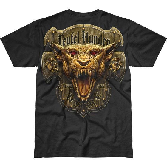 Koszulka T-shirt 7.62 Design USMC Devil Dog Battlespace Czarna